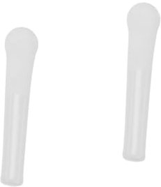 Ciieeo 2st Mörser Aus Stein Knoblauchstößel Aus Keramik Mixer Für Getränke Mini-lebensmittel Keramik-gemüsestampfer Keramikstößel Handbuch Vorhang Weiß