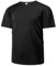 Aomig Men's Round Neck Short Sleeves Plain T-Shirt, Quick Drying Breathable Short Sleeve Sports T-Shirt, Mens Plain Crew Neck T-Shirt, Men's Valueweight Short Sleeve T-Shirt, Gym Shirts for Men Black
