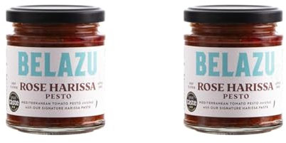 Belazu Rose Harissa Pesto 165g (Pack of 2)