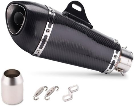 Für CBR600 500 Motorrad Auspuffrohr Motorrad Auspuffrohr DB Killer Schalldämpfer Escape Link Rohr Auspuff Abgasanlage(5)