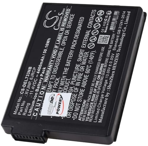Akku für Dell Latitude 7330 Rugged Outdoor-Laptop, 11,4V, Li-Ion