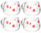 Alipis 2 Set Bicchiere Di Fragole in Tazza Con Bicchieri D'acqua Fragola Paglia Coppa Di Fragole Tazzine Caffe Tazze Caffe Bicchiere D'acqua in Tazza Di Latte 2 Pezzi*2