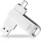 Clés USB-C 256Go, Ultra Dual Drive,Clé USBC (pour Le Stockage des iOS Android ，Smartphones tablettes, Mac et PC), USB Type - C et USB Type - a connecteur réversible Lecteur Flash