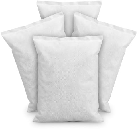 HomeLuxWorld Luftentfeuchter Nachfüllpack Granulat 4x 680 g Beutelsystem | Granulat Nachfüllset für Raumentfeuchter ohne Strom, Bindet Feuchtigkeit, Schutz vor Schimmel & Kondenswasser