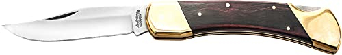 Schrade LB7 Taschenmesser, Uncle Henry Bear Paw, Klappmesser, Scheide, Lockback
