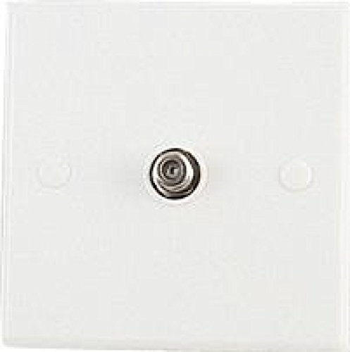 ALTAI F-Type Screw Wall Socket Single Coaxial Outlet Virgin Cable/Sky