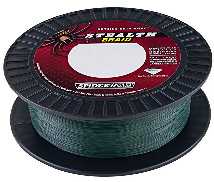 Spiderwire Unisex-Erwachsene SS100G-500 Stealth Moosgrün 0,50 mm, 100lb-500yd