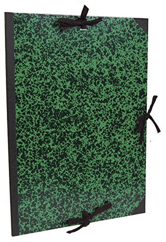 Clairefontaine - Ref 33400C - Annonay Art Folder - 70x100cm Size, Ribbon Tie Closure, 30mm Spine, White Paper Lining, Acid Free - Suitable for Transporting Artwork