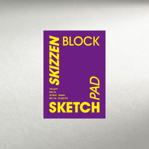 Hahnemühle Skizzenblock Velvet, feinkörnig, DIN A3, 185g/m², 40 Blatt