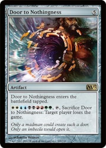 Magic the Gathering - Door to Nothingness - Porta sul Nulla - Magic 2013 Core Set