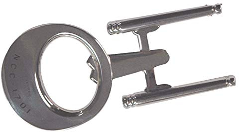 bmerch Star Trek USS Enterprise Flaschenöffner als Kühlschrankmagnet aus Metall