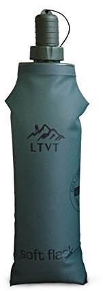 Bouteille d'eau Pliable, TPU BPA-Free Soft Gourdes Water Flask Can Bottle