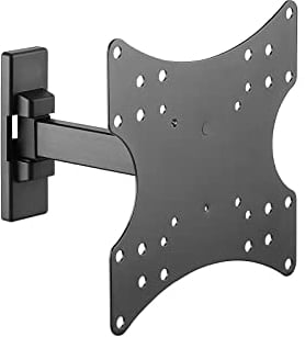 Goobay 49713 - Supporto da parete per TV Basic Fullmotion (S) da 23 a 42 (58-107 cm), completamente mobile, orientabile/inclinabile, regolabile, 20 kg, Vesa Standard, colore: Nero