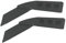 OMAC Lüftungsgitter Be & Entlüftung für Mercedes Vito W447 2014-2025 Alu Schwarz 2tlg