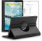 ebestStar - Funda para Lenovo Tab M8 2021 (3rd Gen), M8 HD 2019, Carcasa Capa Giratoria, 360 Protectora, Cuero PU Soporte, Negro + Cristal Templado