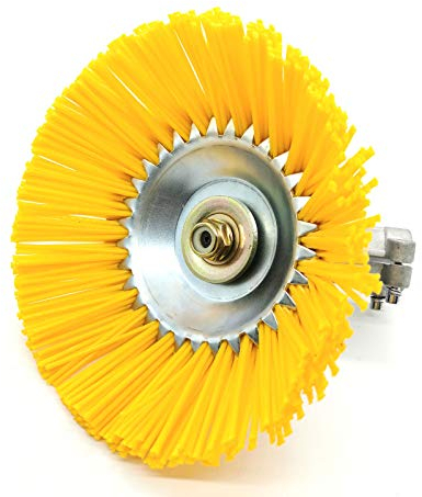 FUMHEUF Universal 8 Inch Grass Trimmer Head Nylon Straw Rope Trimming Head Rusting Brush Cutter Mower Nylon Weeding Head for Lawn Mower