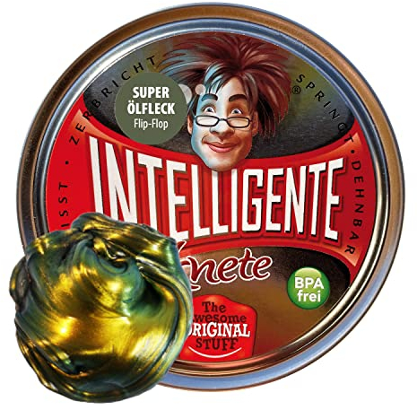 Intelligente Knete - Super Ölfleck - Flip-Flop Farben - BPA- und Glutenfrei (80g)