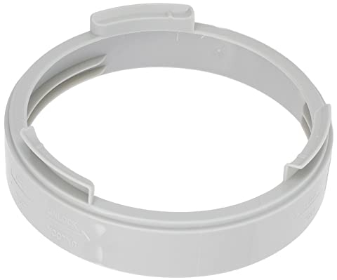 Acoplador de Manguera de Escape de Aire Acondicionado Redondo de 5.9 Pulgadas de Diámetro Rosca Universal Adaptador de Tubo de Conducto de Escape de Ca Apto para Tubo de Unidad de Interfaz de