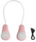 Haut-Parleur de Cou Portable, Haut-Parleur Bluetooth Tour de Cou sans Fil Son Stéréo 3D, Mains Libres, Réduction de Bruit, Enceinte Portable pour la Maison/l'extérieur/Le Sport/Les Voyages(Rose)