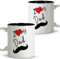LolaPix Tasses pour les parents. Tasses drôles. Tasses à déjeuner originales. Tasse en céramique 330 ml. Cadeaux avec des phrases. My Dad