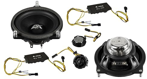 Musway VXM4.2C - 10 cm Komponenten-Lautsprecher mit 120 Watt (RMS: 60 Watt) - für Mercedes C, GLC, E