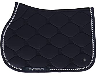 PS of Sweden 2022 Signatur Sprungschabracke 1110-039 - Navy Saddle Pad Size - Full