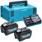 Makita 191V42-8 40v Max XGT Cordless 2 Battery 5ah and Charger Kit