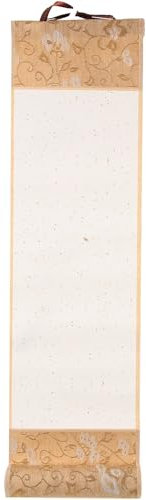 Rouleau de papier de calligraphie chinoise, rouleau de papier à dessin japonais, rouleau de papier à dessin, rouleau de papier pour enfants, rouleau mural suspendu peinture Xuan parchemin papier pour