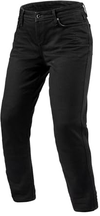 REV'IT! Revit Violet BF Damen Motorrad Jeans, schwarz, 36/32
