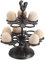 OLegei Support à œufs en fonte pour 12 œufs Support de rangement d’œufs double étages support décoratif pour comptoir et cuisine