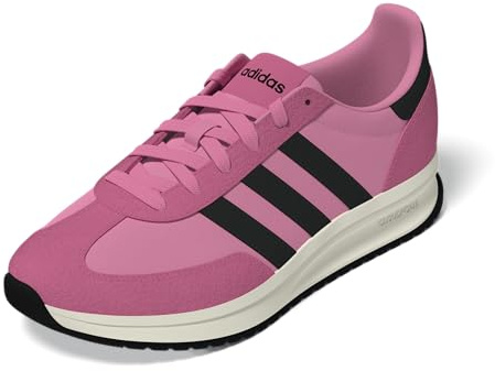 adidas Women's Run 70s 2.0 Sneaker, Bliss Pink/Black/Pink Fusion, 5 UK