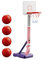 Nybhyjka Basketballkorb für Kinder, Kinder-Basketballkorb für den Außenbereich, Basketballtor für Kinder, Höhenverstellbarer Kinder-Basketballkorb, tragbares Basketballkorb-Tor, Basketballkorb am Pool