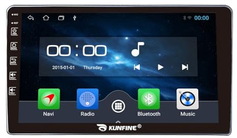 Quad Core 4G+64G Car CarPlay Android Auto 9 IPS Display Navigation Stereoanlage Touchscreen Haupteinheit Pad Tablet Rückfahrkamera GPS Radio Media Player für Subaru Impreza WRX 2002-2004