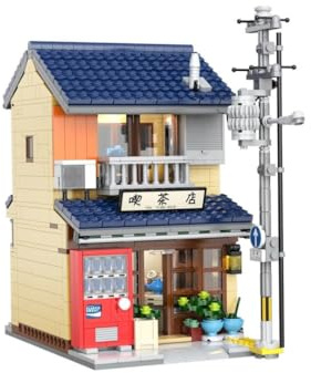 CADA Buildings - Set di costruzioni - Sala da t? - 1200 pezzi - Et? 14+ - LED incluso