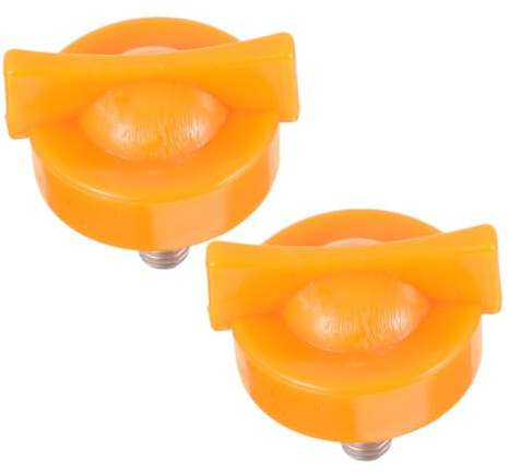 Hohopeti 2pcs Plastic Orange Machine Replacement Parts Secure Fit Citrus Juicer Screws Essential Component for Electric Juicer Accessories