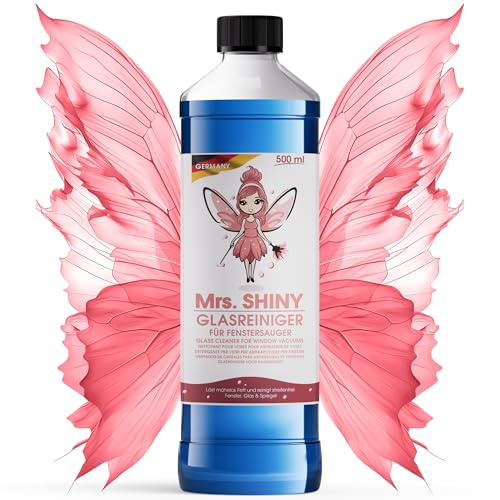 Mrs. SHINY® Nettoyant Vitres pour Lave-Vitres Électrique & Robot, 500 ml