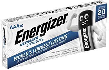 Energizer 634353 Ultimate AAA Batterie Agli Ioni di Litio