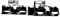 PrimeStick Wandtattoo Wandaufkleber Rennwagen Formel 1#97A schwarz 60cm x 15cm