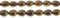 Creative-Beads Süsswasserperle Strang ca.40cm rice 9-10mm cappucino, zum selber machen von Schmuck, Deko und basteln