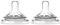 Philips Avent SCF656/27 - Tetina natural, color blanco #8481