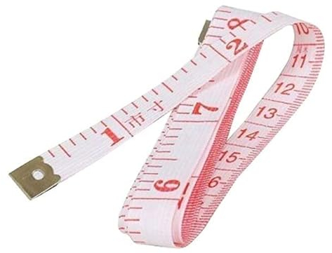 1.5M 60 Plastique Souple Règle Tailleur Tissu Corps à Mesurer Plat Bande Automatique Thermorétractables Ruban Mesure - Blanc