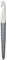 Prym 218494 Wollhäkelnadel Ergonomics Stärke 15 Prym 218494 Woll-Häkelnadel Ergonomics, 18,5 cm, 15,00 mm, grau grau