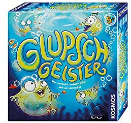 Kosmos 697648 Glupschgeister, lustige Geisterjagd in der Tiefsee, Kinderspiel ab 5 Jahre, Suchspiel und Reaktionsspiel Farblos