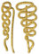 Handmade geschenk für sie Gold Sterlingsilber Schlange Ohr Manschetten, minimal Ohrring Manschetten, Ohr Kletterer hypoallergen, Schlangenohrringe, ear cuff, Manschetten