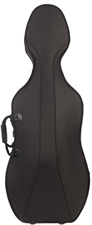 Cellokoffer Schaumstoff Classic 3/4 schwarz-beige M-Case