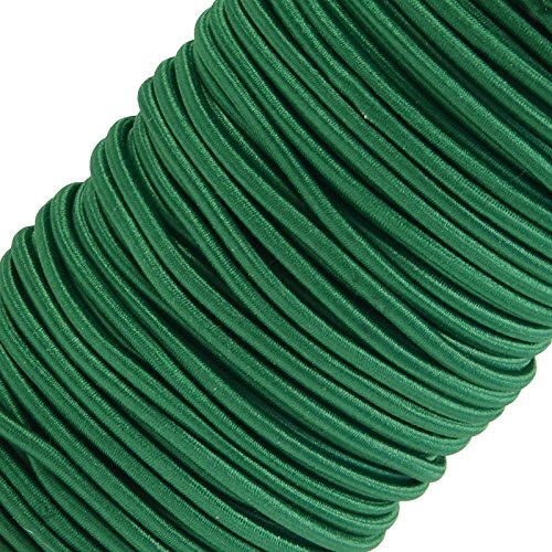 50m Spule Gummikordel Gummischnur 3mm Bekleidungsgummi Hutgummi, 27 Farben