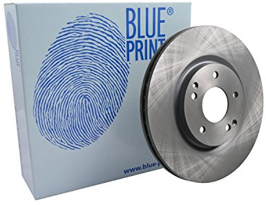 Blue Print ADG043218 Brake Disc Set (2 Brake Disc) front, internally ventilated, No. of Holes 5
