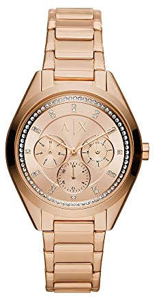 Armani Exchange Orologio da Donna, Quartz Orologio con Braccialetto AX5658