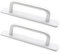 YDHfdc 2 Pièces Poignée de Meuble Autocollante 147mm Aluminium Poignées Porte Adhesive Boutons de Portes pour Tiroir Cuisine Fenêtres Placard, Argenté