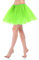 Tüllrock Damen Tutu Klassisch Elastisch 3 Lagig Tüll Tüllrock Hellgrün 80er Rock Tütü Dirndl Damen Kurz Dance Dress Up Party Zubehör Ballett Tanzkleidung Ballettkleidung 80er Jahre Outfit Damen